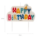 Vela Cumpleaños Happy Birthday C/1