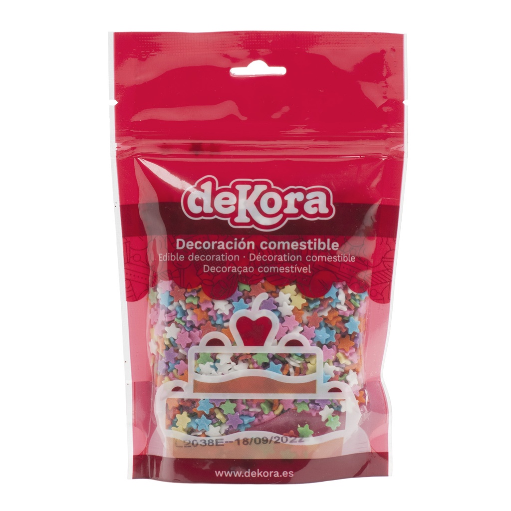 Confeti Azúcar Estrellas 100g