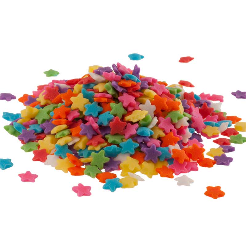 Confeti Azúcar Estrellas 100g