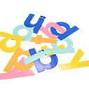 Mini Banner Happy Birthday Colorido C/1