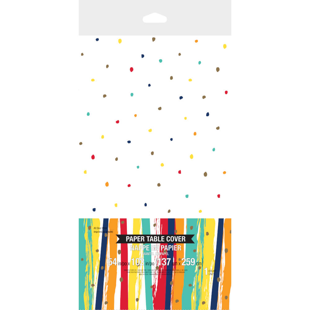 Mantel Birthday Stripes C/1