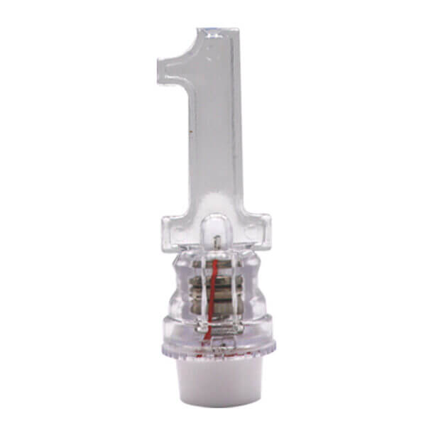 Vela Led Numero 1 C/1