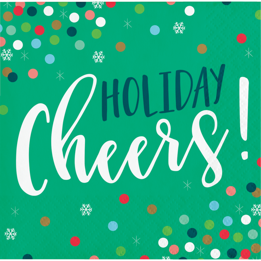 Servilleta CH Holiday Cheers C/16