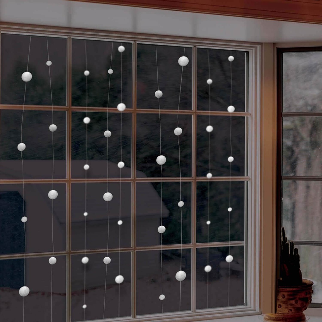 String Snow Decoration C/1