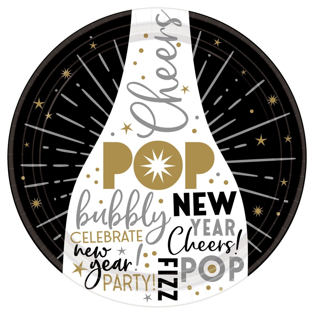 Plato 7" Celebrate New Year HNY C/8