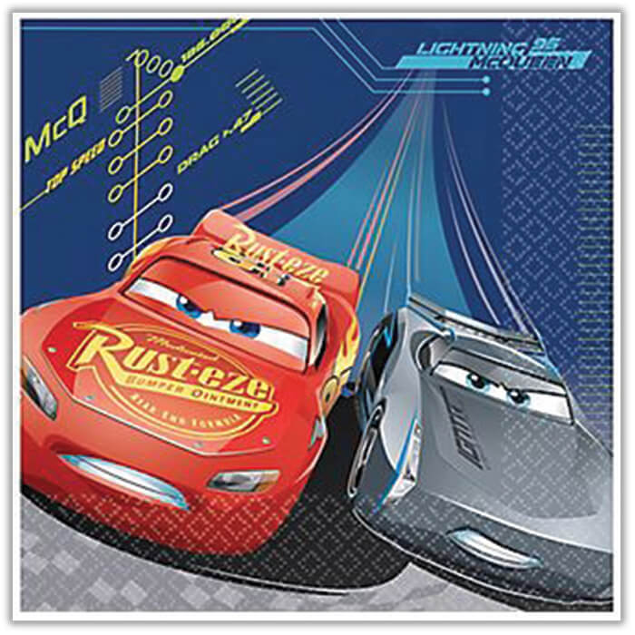 Servilleta G Cars 3 C/16