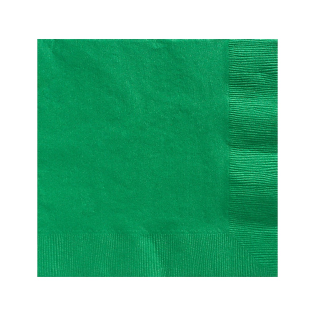 Servilleta G Verde Bandera C/40