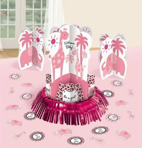 Centros de Mesa Jirafa Pink C/3