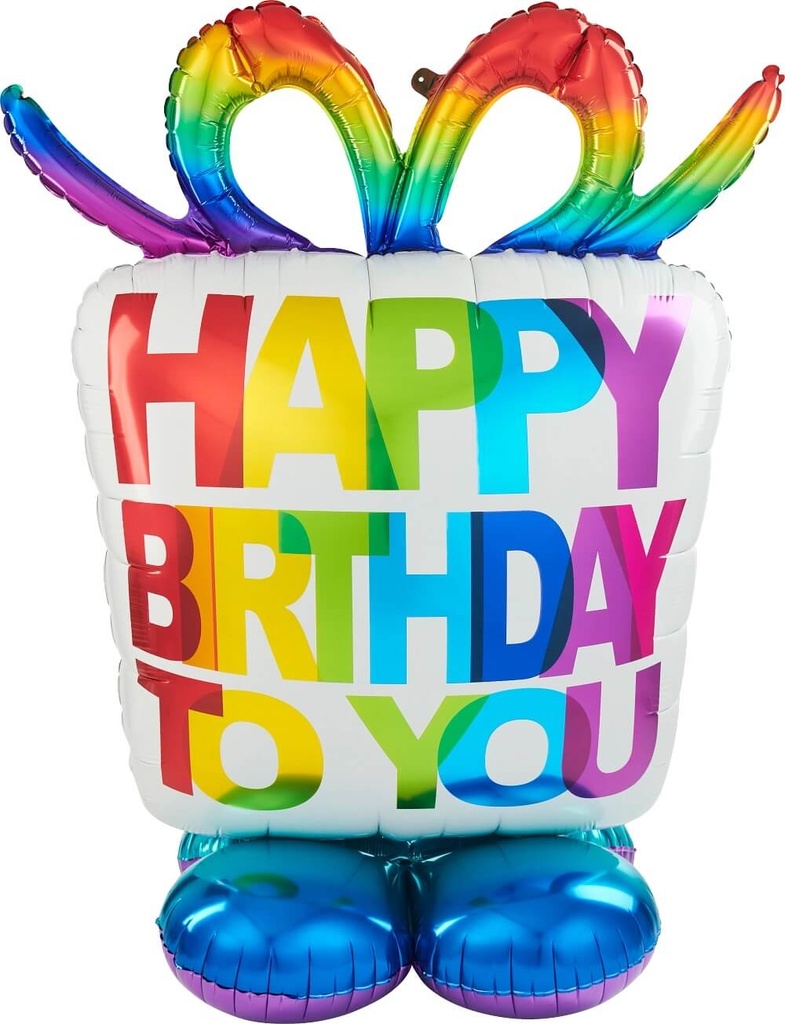 Airloonz Happy Birthday Regalo C/1
