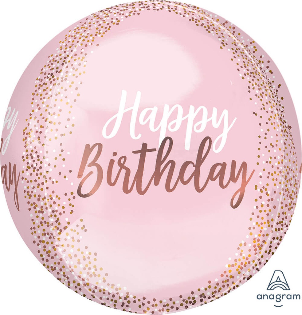 Orbz HBD Rosa Puntos Dorados
