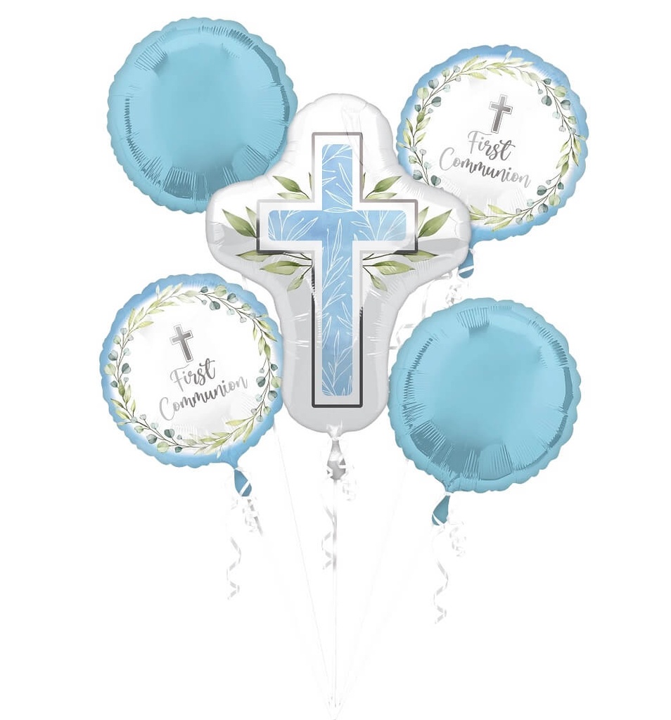 Bouquet Primera Comunion Blue