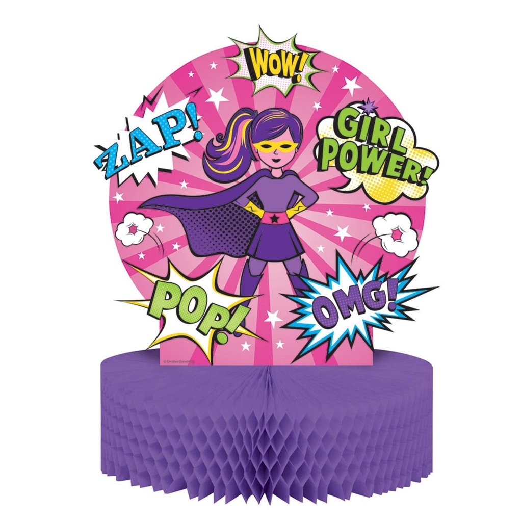 Centro De Mesa Super Girl C/1