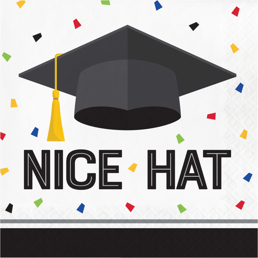 Servilleta G Graduation Fun C/16