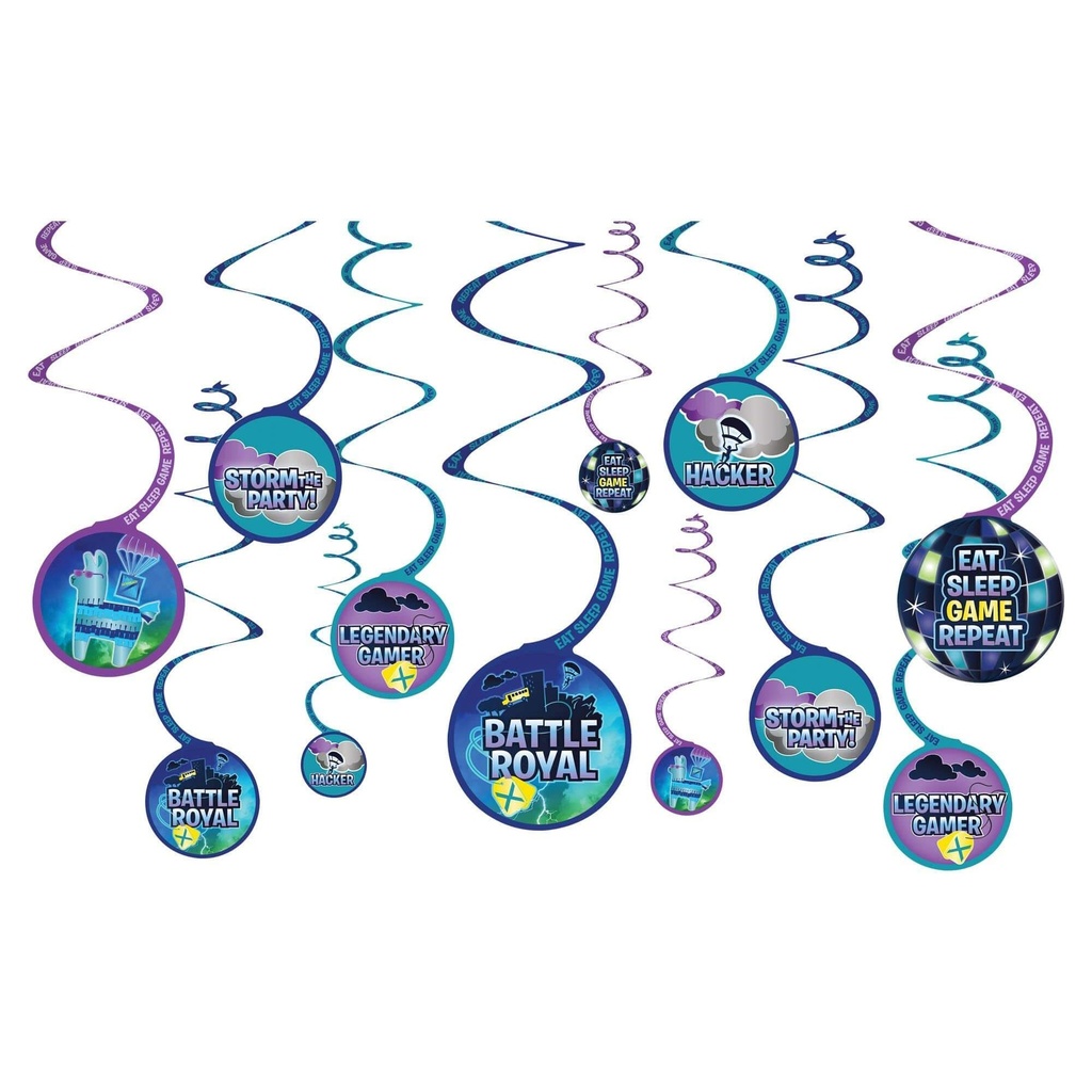 Swirl Decorations Battle Royal / Fornite C/12