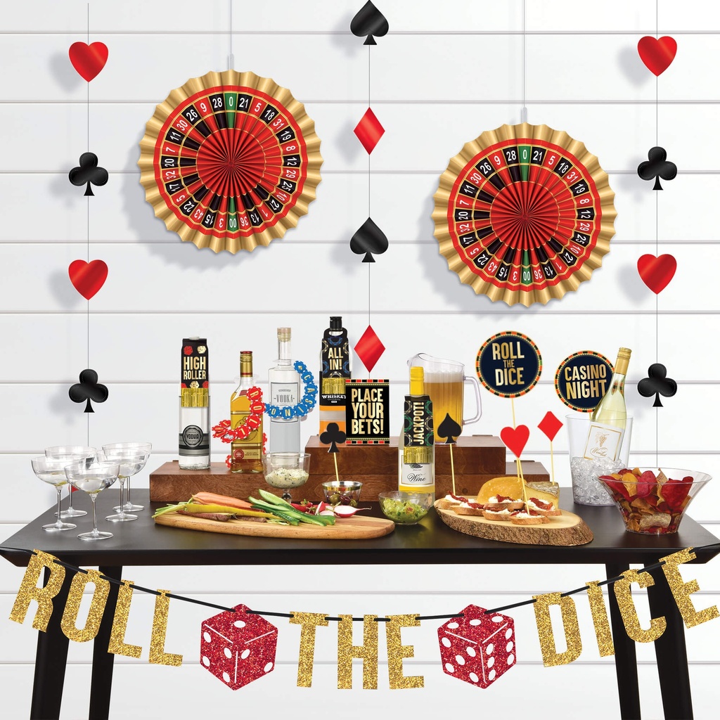 Bar Decorating Kit Casino C/1