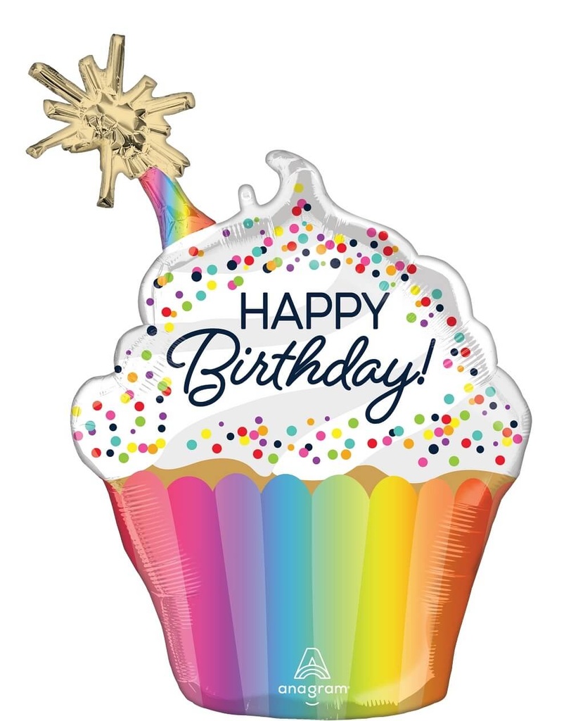 Globo 36" Confetti Sprinkle Birthday C/1