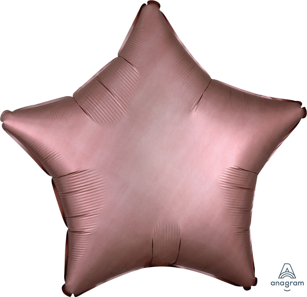 Globo 18" Estrella Rose Gold Mate C/1