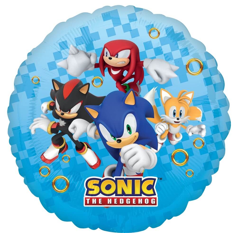Globo 18" Sonic The Hedgehog 2 C/1