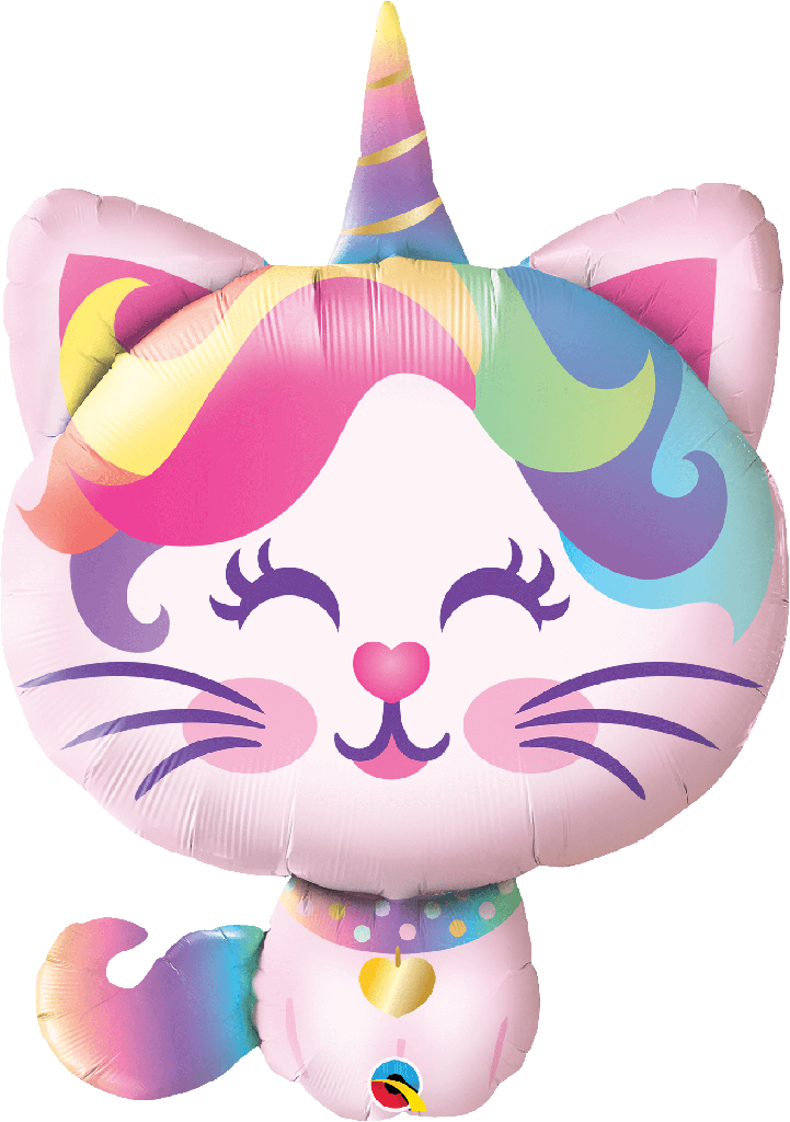 Globo 36" Gato Unicornio C/1