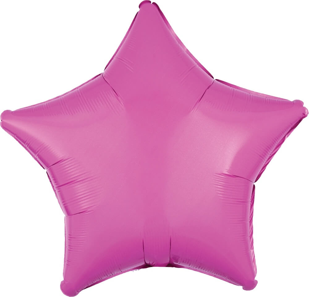 Globo Estrella 18" Rosa Bebe C/1