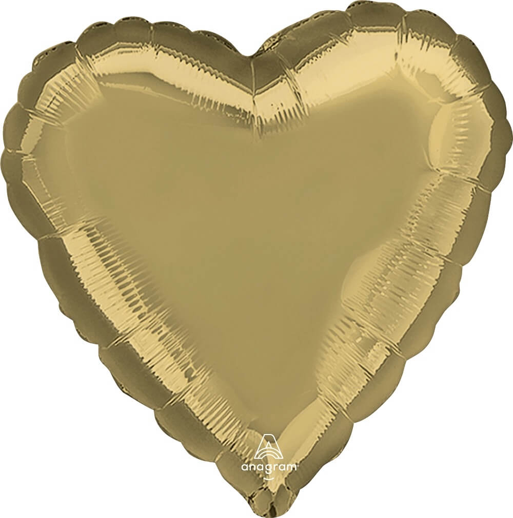 Globo 18" Corazon Gold C/1