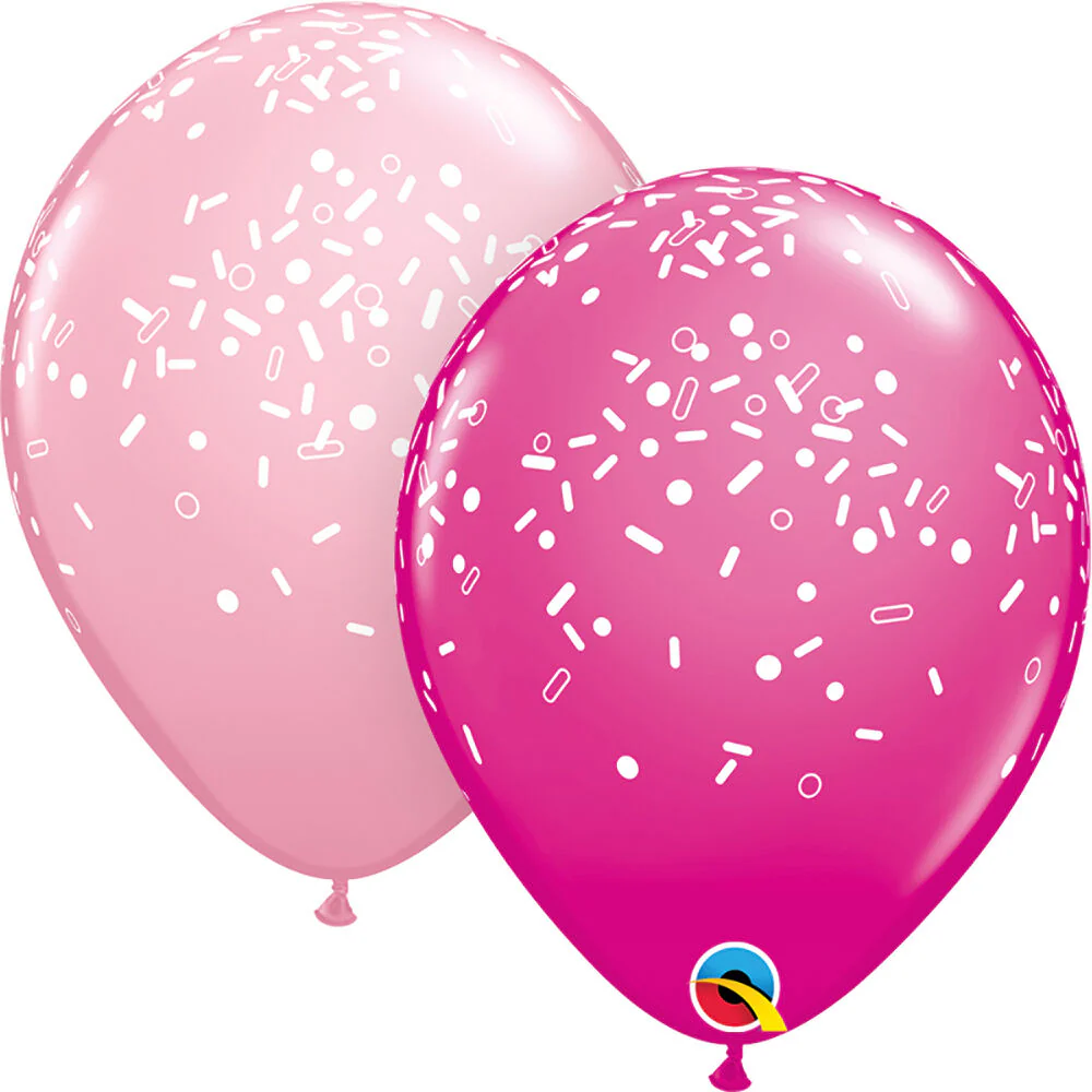 Globo 12" Granulados Y Puntos C/1