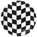 Plato 9" Black And White Checks C/8