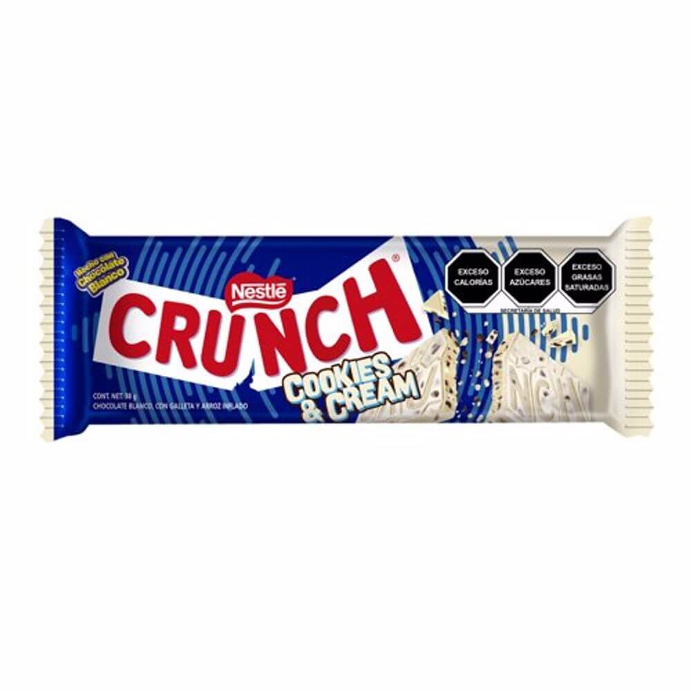 Crunch Cookies & Cream C/38g