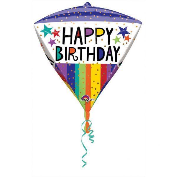 Orbz Diamondz Happy Birthday Gold Dots C/1