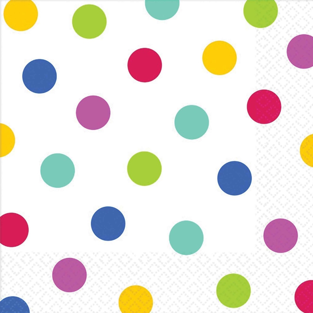 Servilleta G Dotd Rainbow C/16