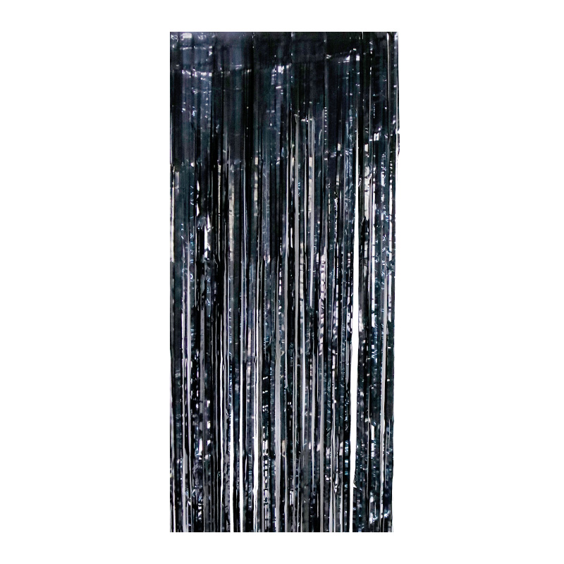 Cortina Metalica Negro C/1
