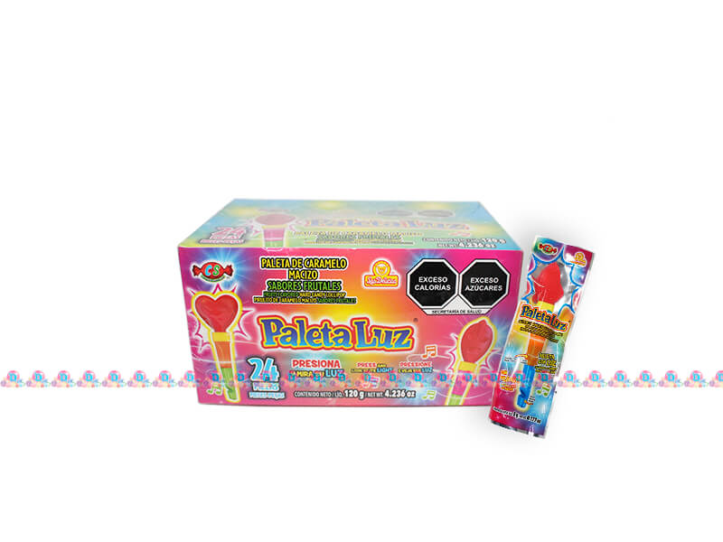 Paleta Con Luz C/24