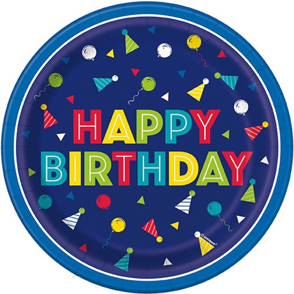 Plato 9" Peppy Birthday C/8