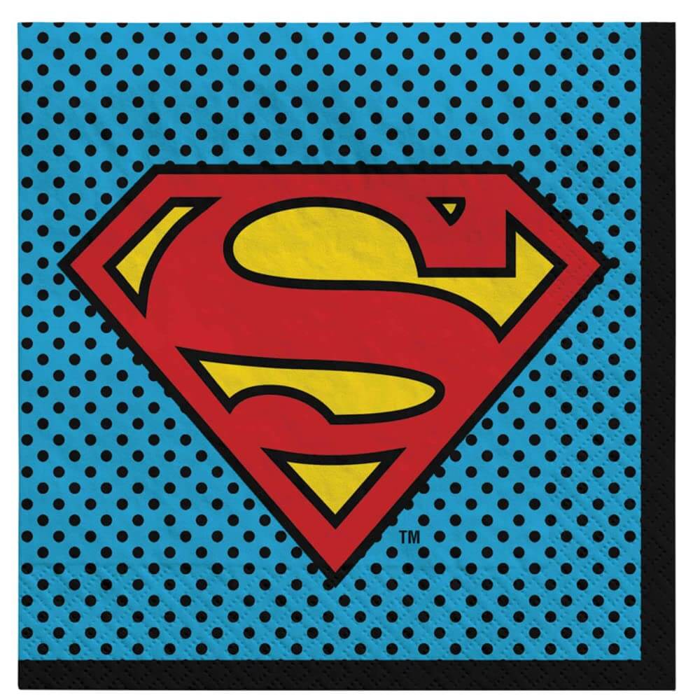 Servilleta G Superman C/16