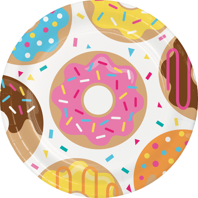 Plato 9" Donut Time C/8