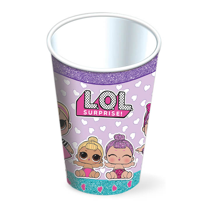 Vaso 9oz Lol C/6
