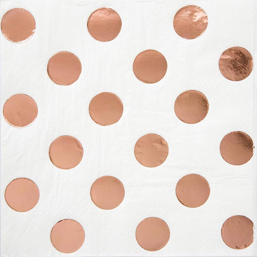 Servilleta Rose Gold C/16