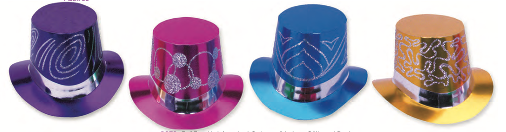 Sombrero Copa Colores C/1