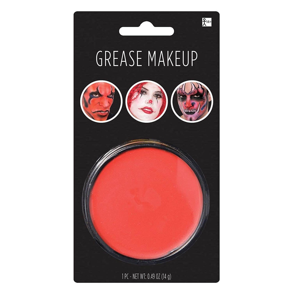 Maquillaje Facial Para Fiestas Rojo C/1
