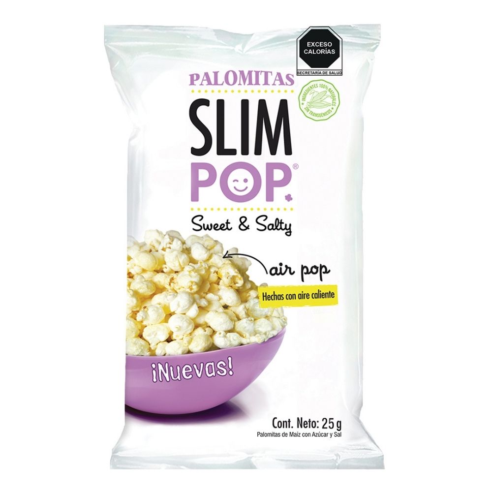 Palomitas Slim Pop Sweet & Salty C/18g