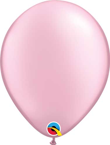 Globo 12" Rosa Claro Nacarado C/1