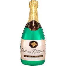 Globo 36" Botella Verde C/1