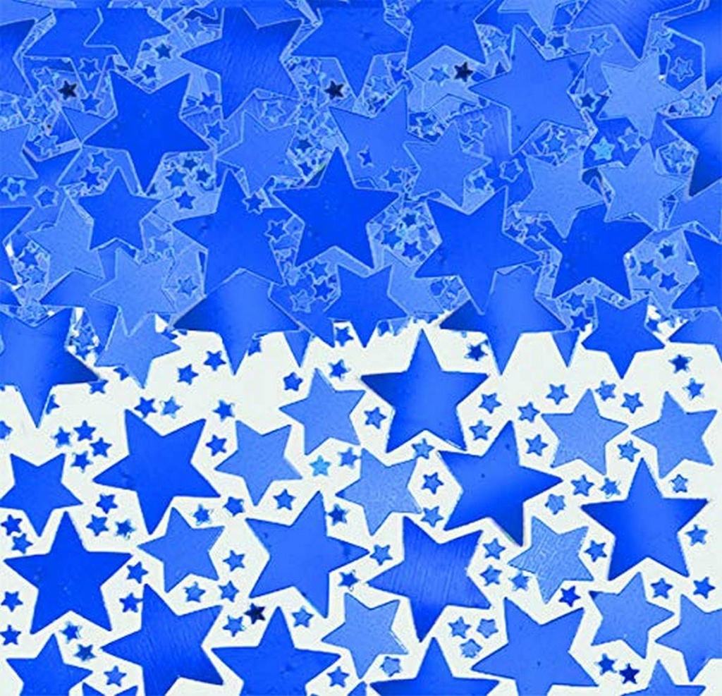 Confetti Estrellas Plata 2.5 Oz