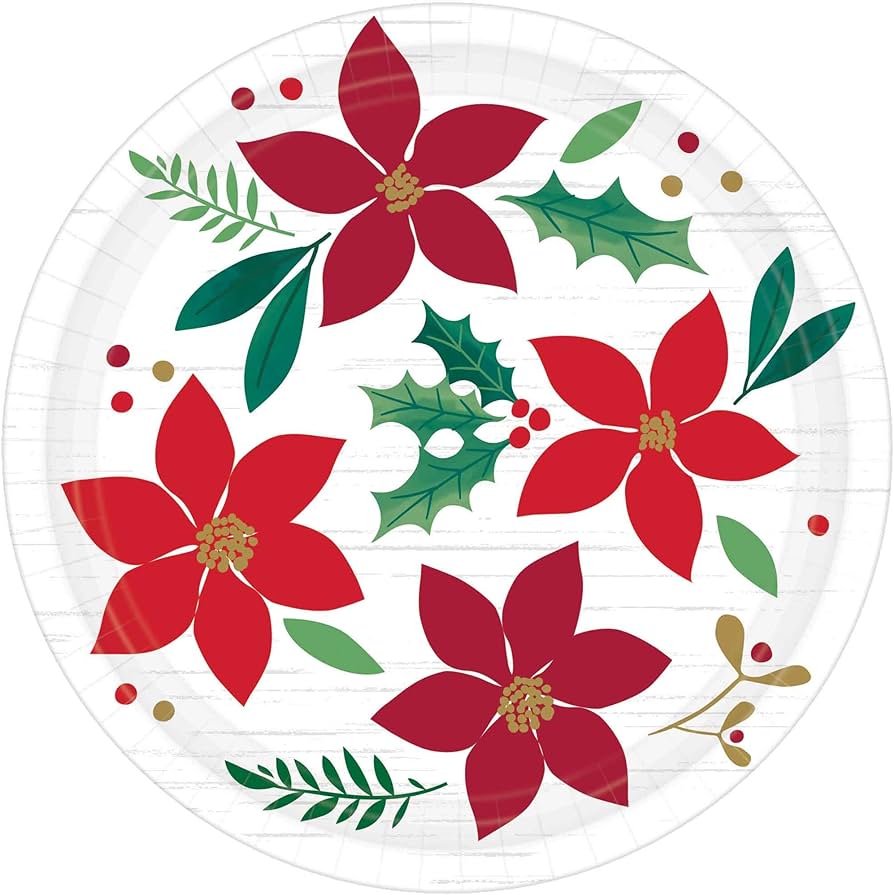 Plato 7" Merry & Bright C/8