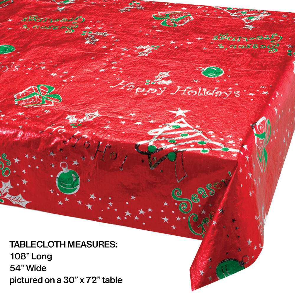 Mantel Holiday Red Xmas Print C/1