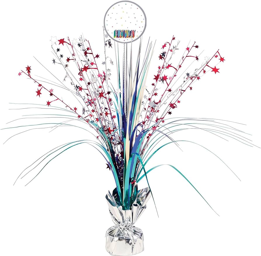 Spray Centerpiece Here's To Your Birthday C/1