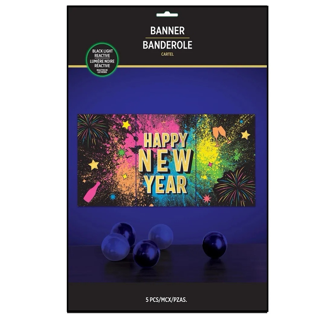 HNY Banner Neon C/3