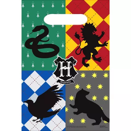 Bolsas De Plastico Harry Potter C/8