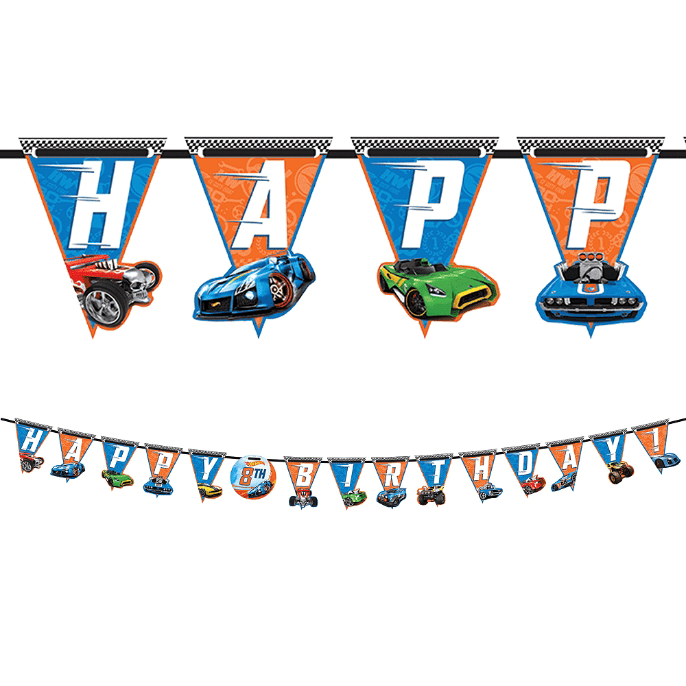 Jumbo Banner Kit Hot Wheels C/1