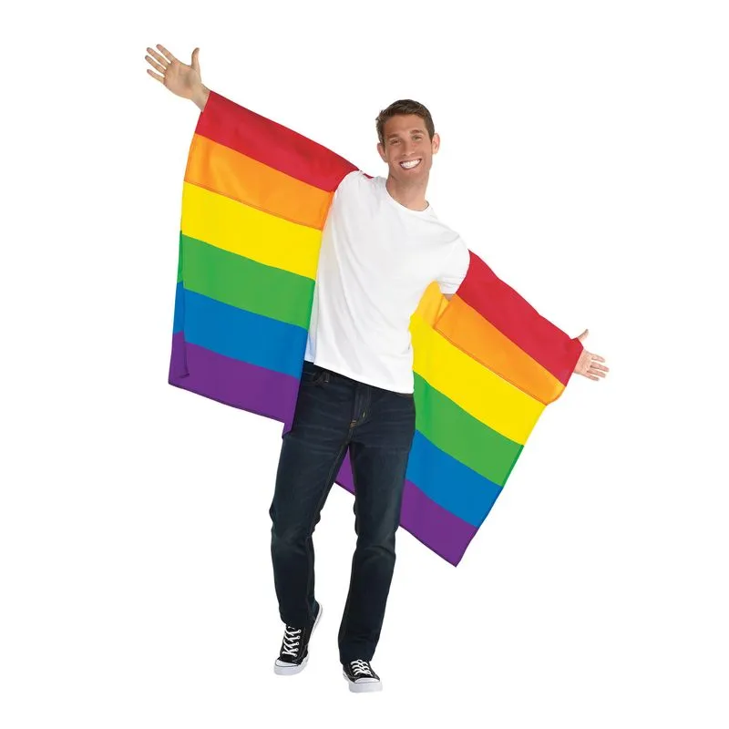 Bandera Con Mangas Rainbow C/1